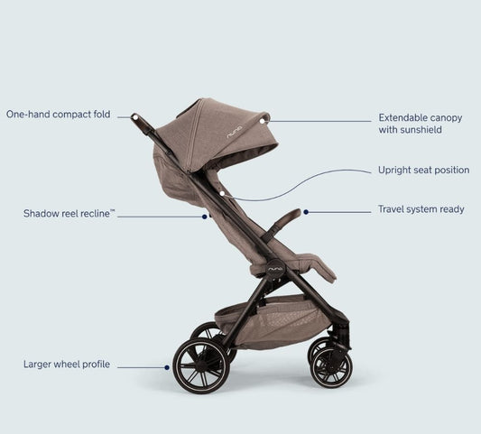 Nuna TRVL LX Stroller Luxe