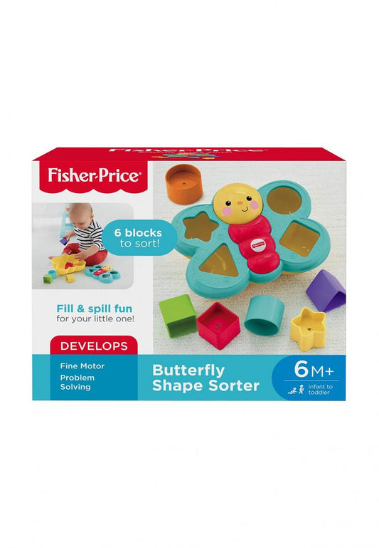 Fisher-Price Butterfly Shape Sorter For 6 Months and up