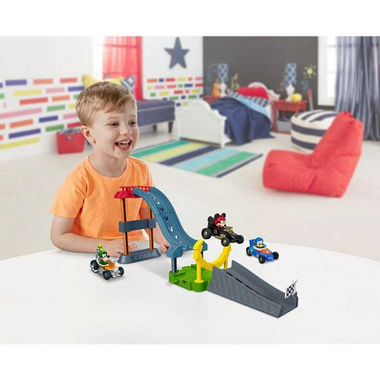 Fisher-Price Wacky Race Mickey Mouse Balloon Jump Playset