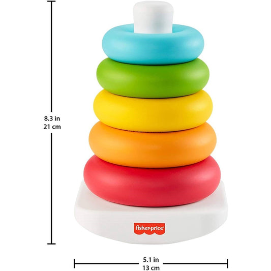 Fisher-Price Rock-A-Stack, Stacking Toys for Ages 6 Months Up