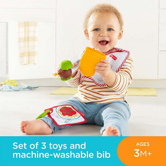 Fisher-Price Mini Chef Gift Set, Baby Gift Set for Ages 3 Months Up