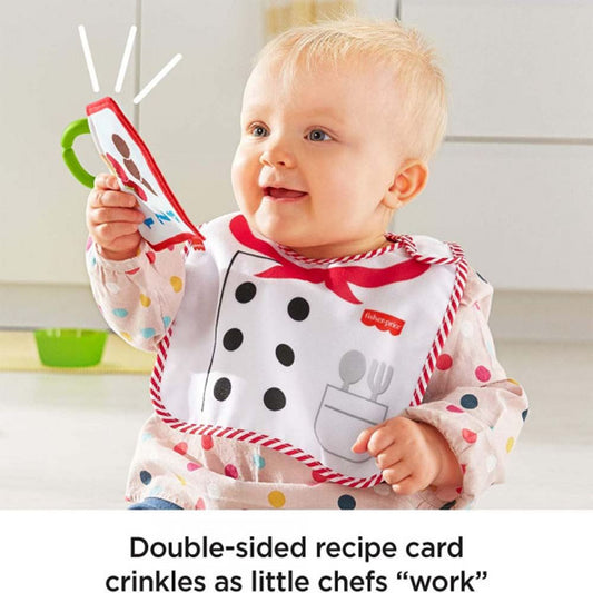 Fisher-Price Mini Chef Gift Set, Baby Gift Set for Ages 3 Months Up