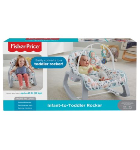 Fisher-Price Newborn to Toddler Rocker, Baby Rocker for Ages 0 Months Up