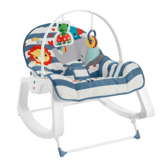Fisher Price Infant-To-Toddler Rocker with Sweet, Smiley Animal Pals