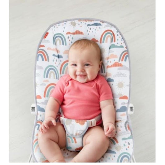 Fisher Price Basic Bouncer - Cip, Baby Bouncer for Ages 0 Months Up