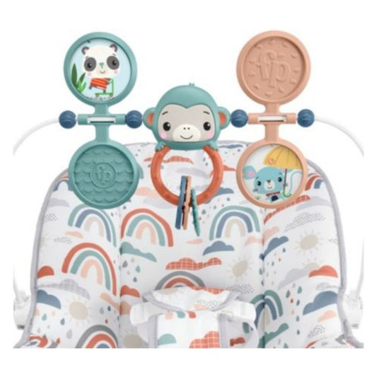 Fisher Price Basic Bouncer - Cip, Baby Bouncer for Ages 0 Months Up