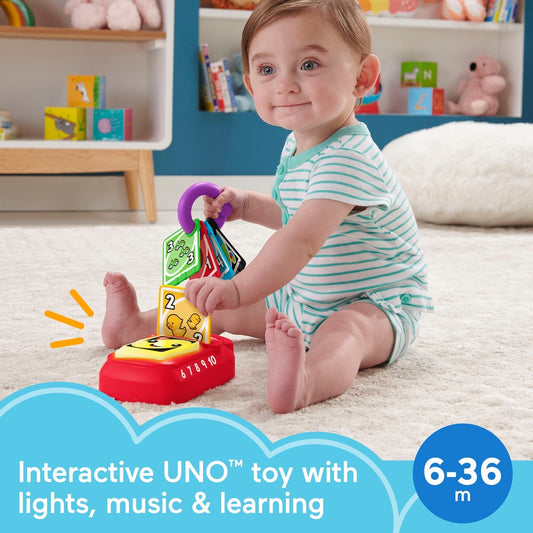 Fisher-Price Laugh and Learn, Counting and Colors Uno, Educational Toys for Ages 6-36 Months