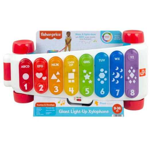 Fisher-Price Giant Light-Up Xylophone, Educational Toys for Ages 9-36 Months