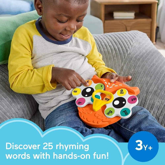 Fisher-Price Spin ‘n Rhyme Fidget Spinner Interactive Learning Activity Toy For Kids 3 Years Old Up
