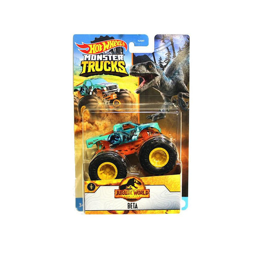 Hot Wheels Monster Trucks 1:64 Entertainment Themed (Beta) for Boys 3 years up