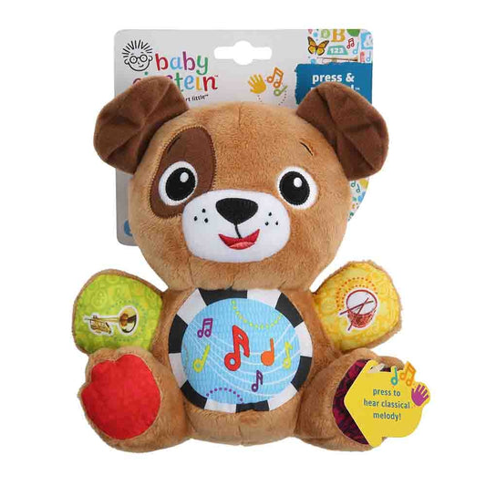 Baby Einstein Press and Play Pals, Musical Toys for Ages 3 Months Up