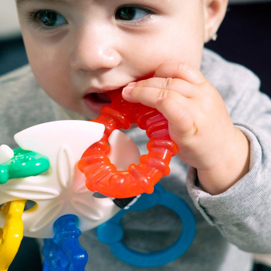 Baby Einstein Sea of Sensory, Baby Teether Toy for Ages 3-36 Months Up