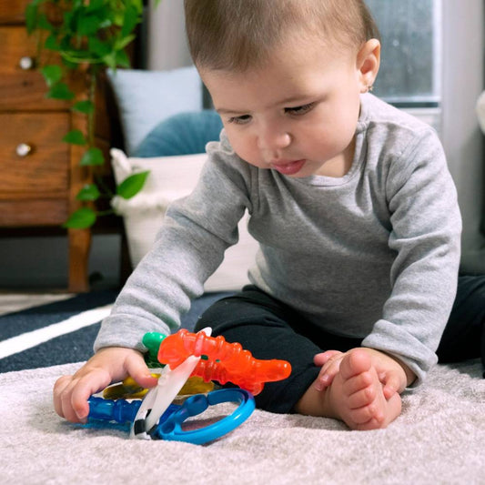 Baby Einstein Sea of Sensory, Baby Teether Toy for Ages 3-36 Months Up
