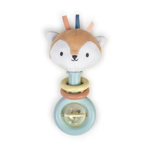 Ingenuity Kitt Ring Rattle Plant-Based and BPA-Free For Baby
