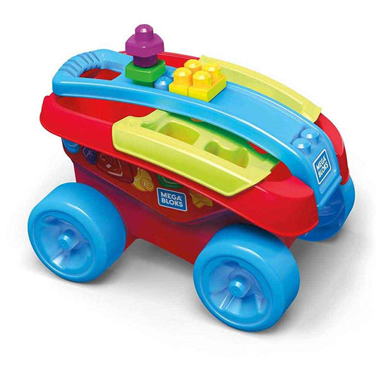 Mega Bloks Shape Sorting Wagon Building Set (Classic)