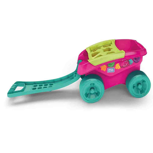 Mega Bloks Shape Sorting Wagon (Pink)