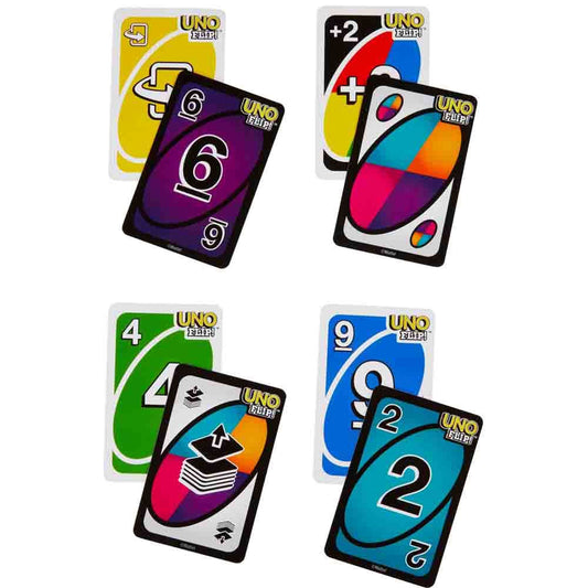 Mattel Games UNO Flip Side Card Game