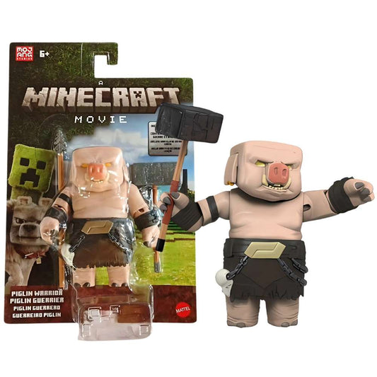 Minecraft Movie Piglin Warrior Action Figure