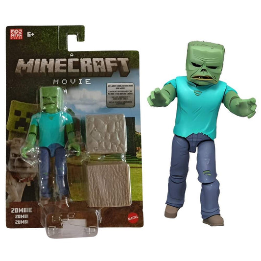 Minecraft Movie Zombie Action Figure