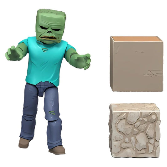 Minecraft Movie Zombie Action Figure