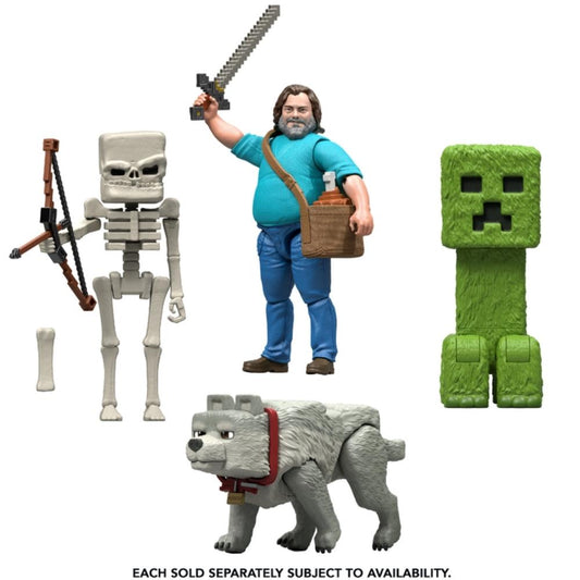 Minecraft Movie Steve 4" Collectible Action Figure