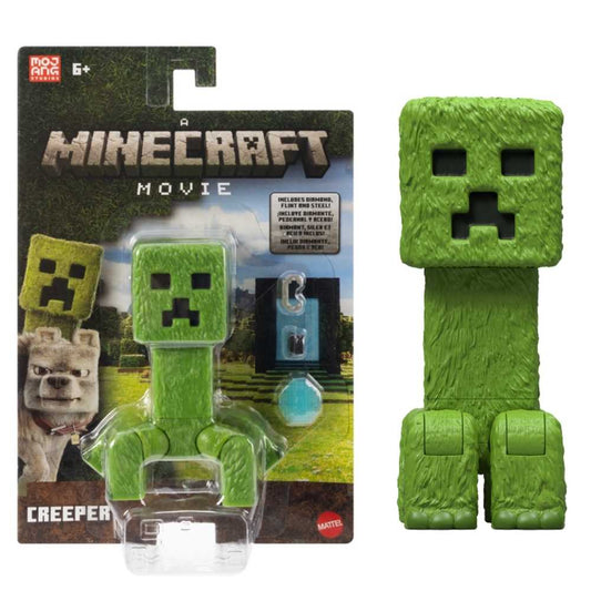 Minecraft Movie Creeper 4" Collectible Action Figure