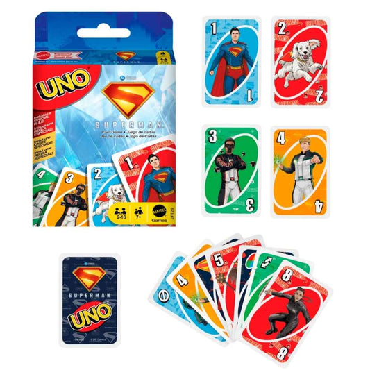 Mattel Games UNO Superman Card Game