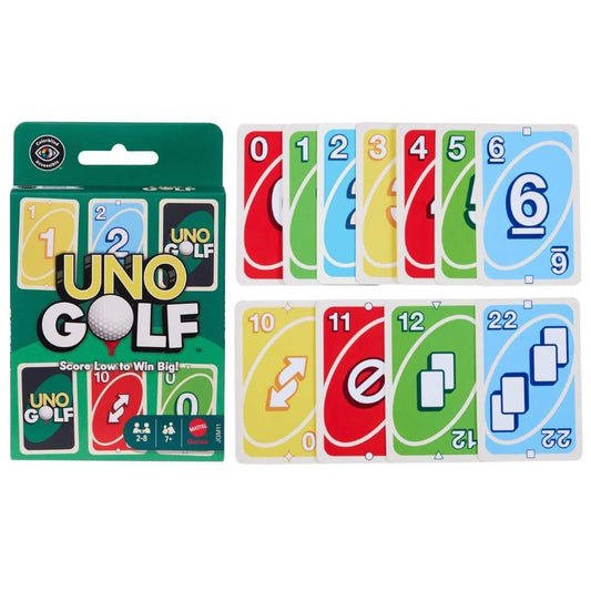 Mattel Games UNO Golf Card Game