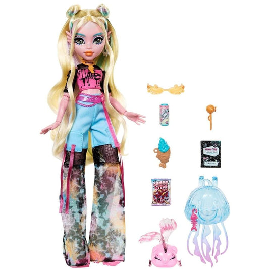 Monster High Lagoona Blue Fashion Doll with Pet Neptuna