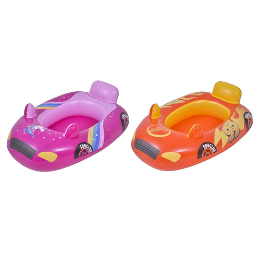 Jilong Kids Boat Floater 34 x 24 Inflatable (Pink)