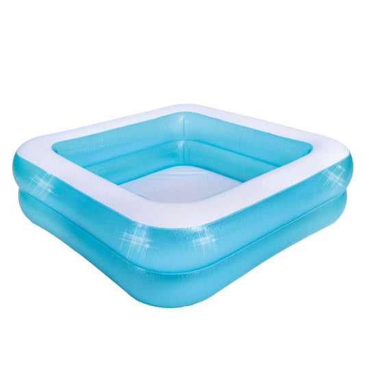 Jilong Mosaic Square 2-Ring Pool (57x57x17.5")