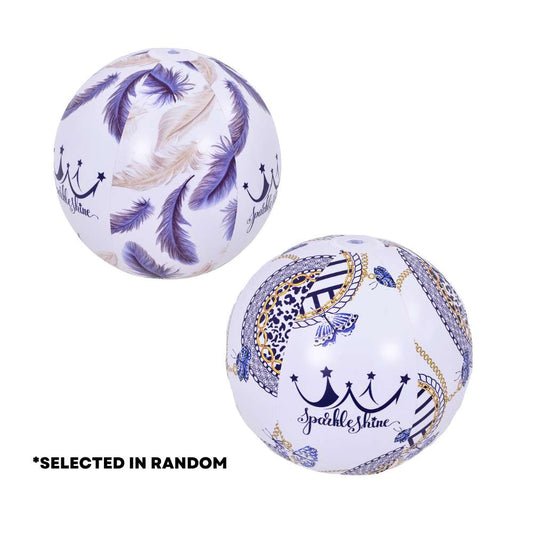 Jilong Blue & White Beach Ball