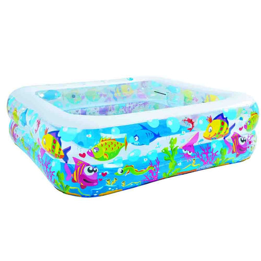Jilong Inflatables Sea World Square Pool 57X57X17.5"