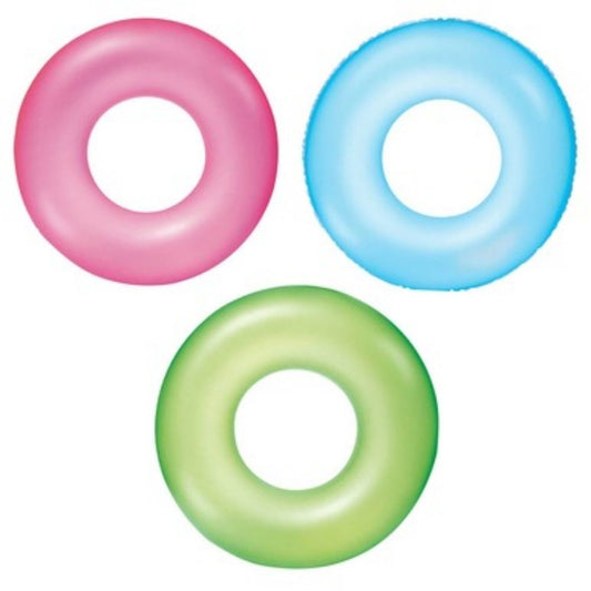 Jilong 30 Inch Frosted Neon Swim Ring