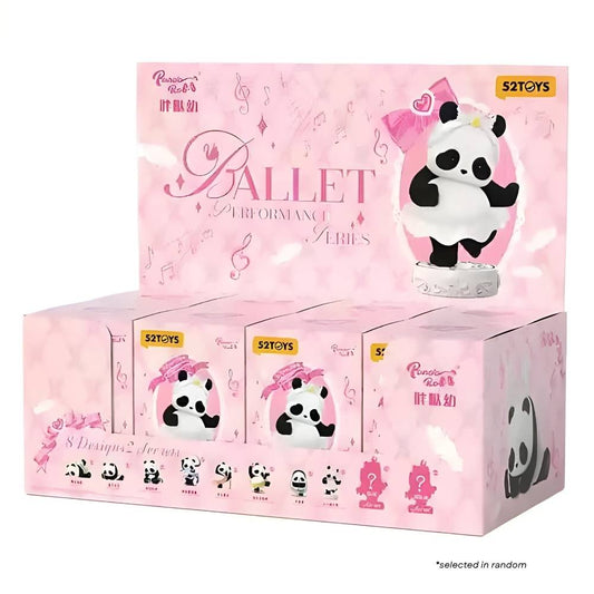 52Toys Panda Roll Ballet Performance Blind Box  Series