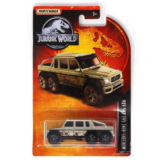 Matchbox Jurassic World Die-Cast Vehicles (Mercedez-Benz G63 Amg 6X6)