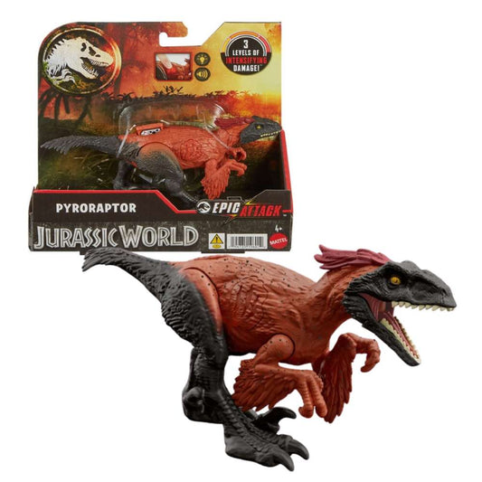 Jurassic World Epic Attack Pyroraptor