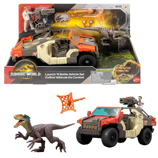 Jurassic World Rebirth Launch ‘n Battle Vehicle