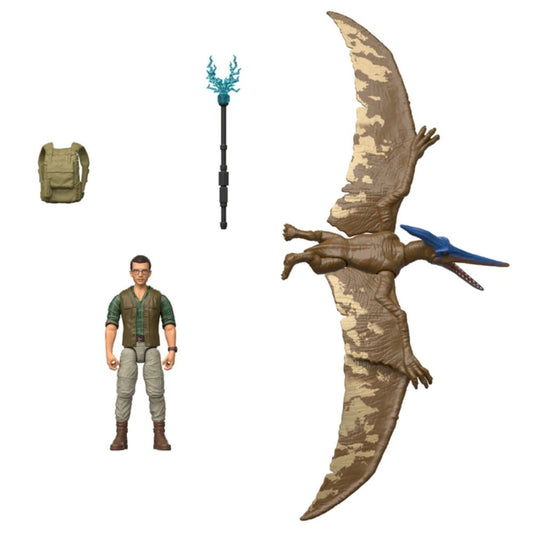 Jurassic World Rebirth Dr. Loomis & Pteranodon