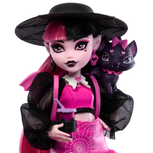 Monster High Fashion Doll Draculaura with Pet