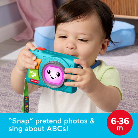 Fisher-Price Laugh & Learn Light-Up Camera Musical Learning Toy