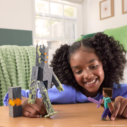 Minecraft Feature Villain Interactive Action Figure