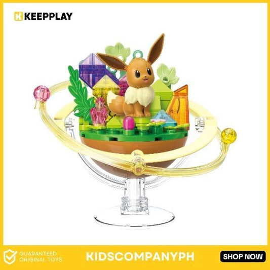Keepplay Pokémon Eevee Planet Series Building Blocks