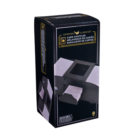 Cardinal Classics Automatic Card Shuffler – 2-Deck Electric Playing Card Mixer
