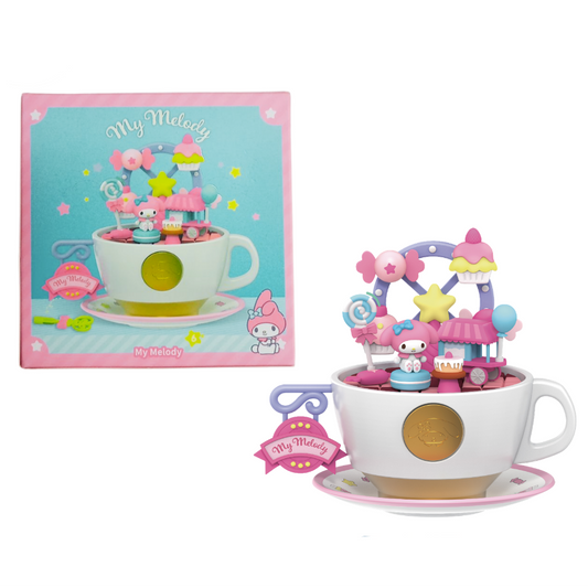 Sanrio My Melody Coffee Cup Amusement Park Series Collectible Figure Toy