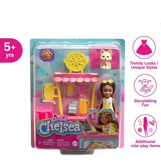 Barbie Family Chelsea Lemonade Stand Playset