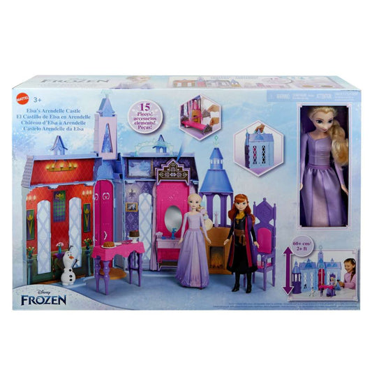 Disney Frozen Elsa's Arendelle Castle with Posable Elsa Fashion Doll and Accessories