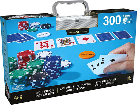Spin Master Cardinal Games 300 Piece Poker Set