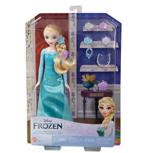 Disney Frozen Getting Ready Elsa Doll With Accessories