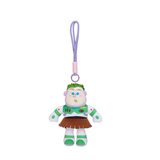 Mattel Toy Story Buzz Lightyear 4" Hawaiian Plush Keychain